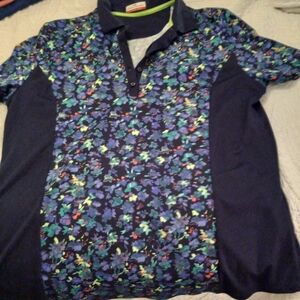 Golf shirt and windbreaker